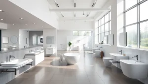 Erleben Sie hochwertige Sanitärlösungen von sonni sanitär GmbH in einem modernen Showroom.